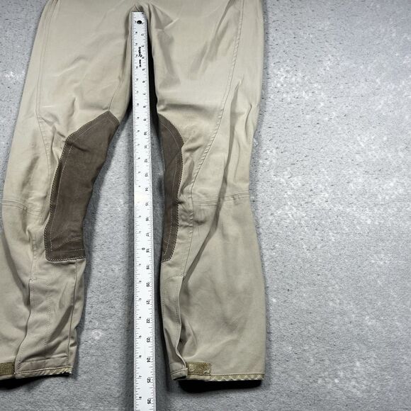 Vintage Tailored Sportsman Pants Womens 28 Beige Horse Riding Equestarian - Picture 9 of 12